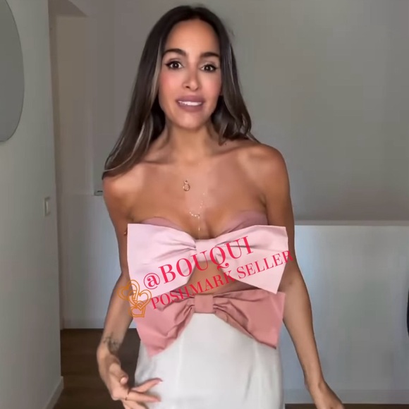 BLOGGERS FAV ZARA CUT OUT BOW TOP - Picture 4 of 6